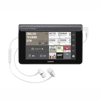 CASIO XDR-S1 EX-word RISE 専用ケース保護シート付 XDR-S1 | EX-word RISE | デジタル英会話学習機 | CASIO
